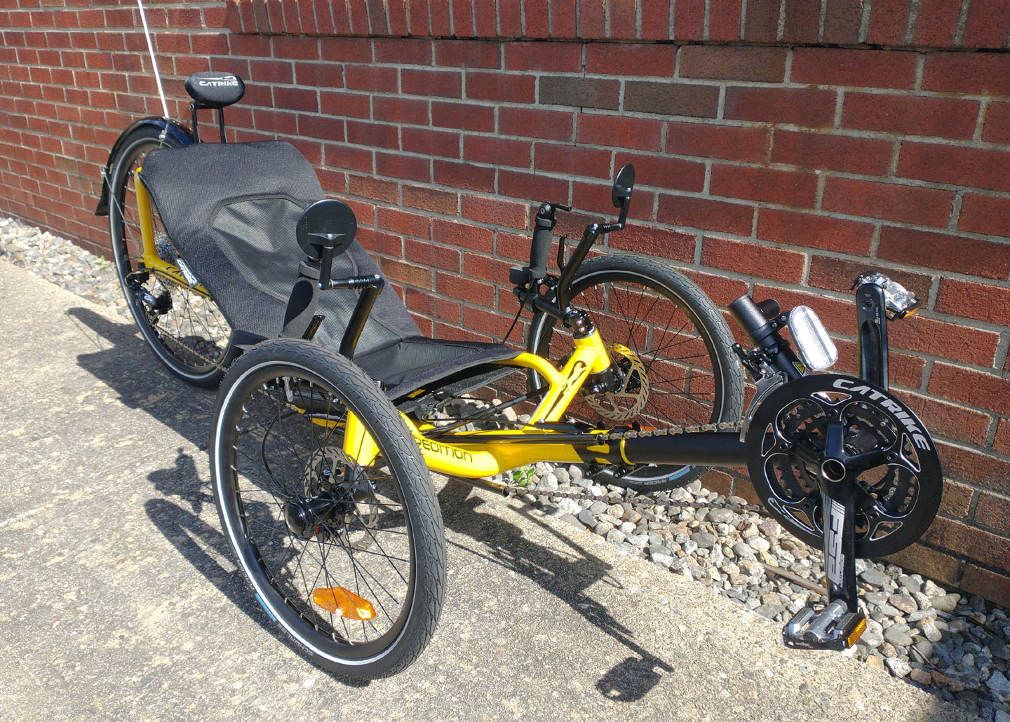Catrike Expedition Yellow