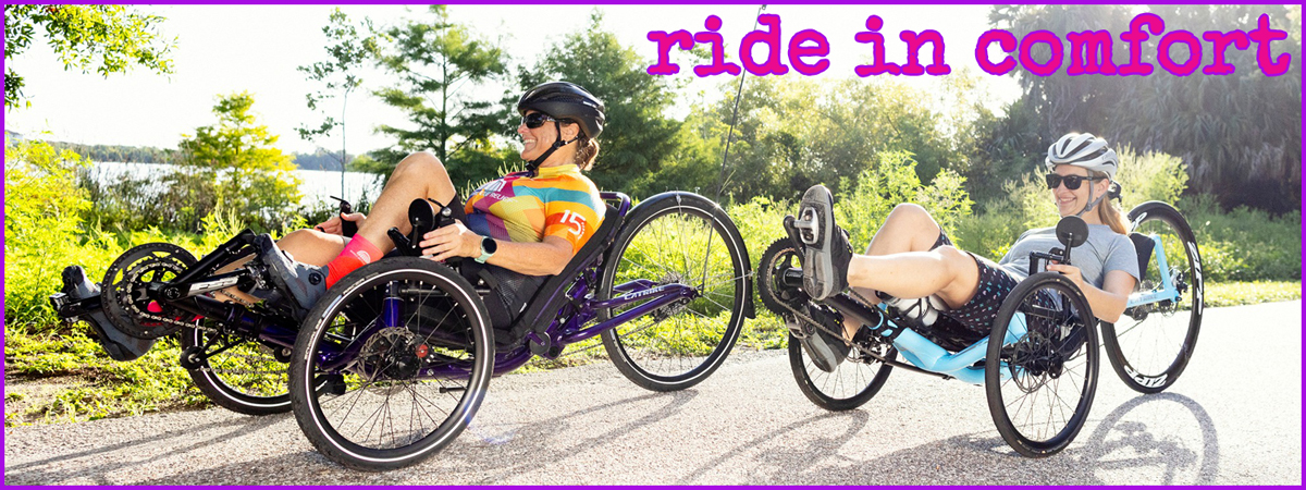 Catrike Ride In Comfort