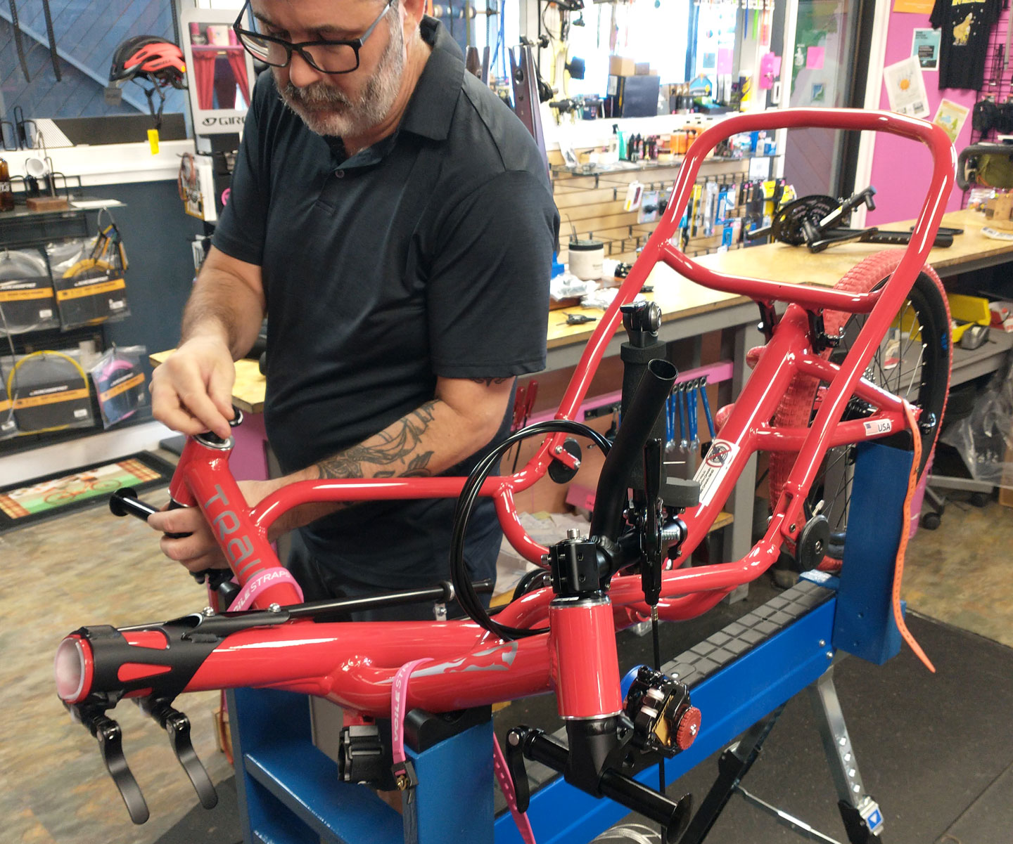 building a catrike here at MBW