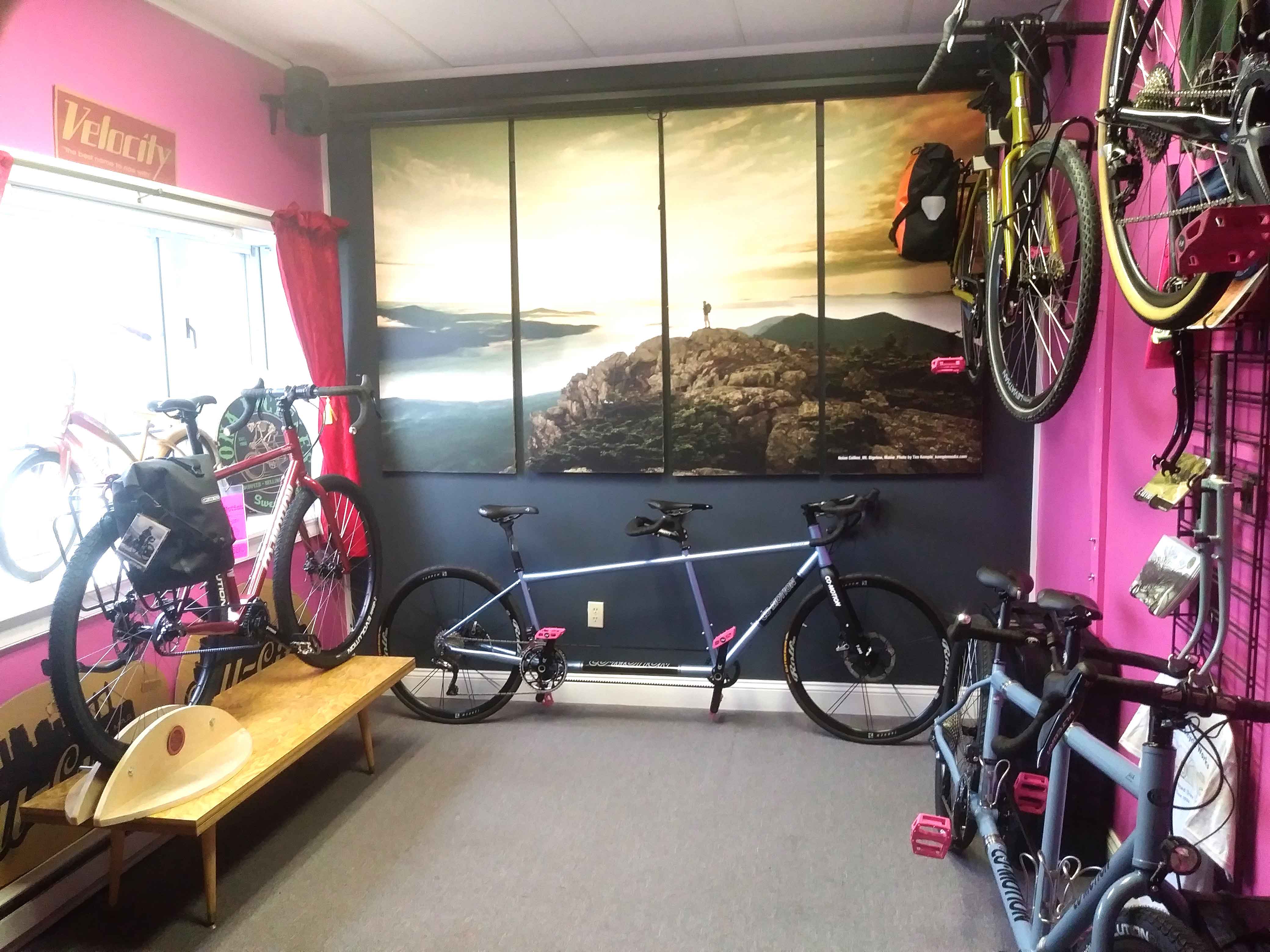 Co-Motion Cycles bikes and tandems at MaineBikeWorks